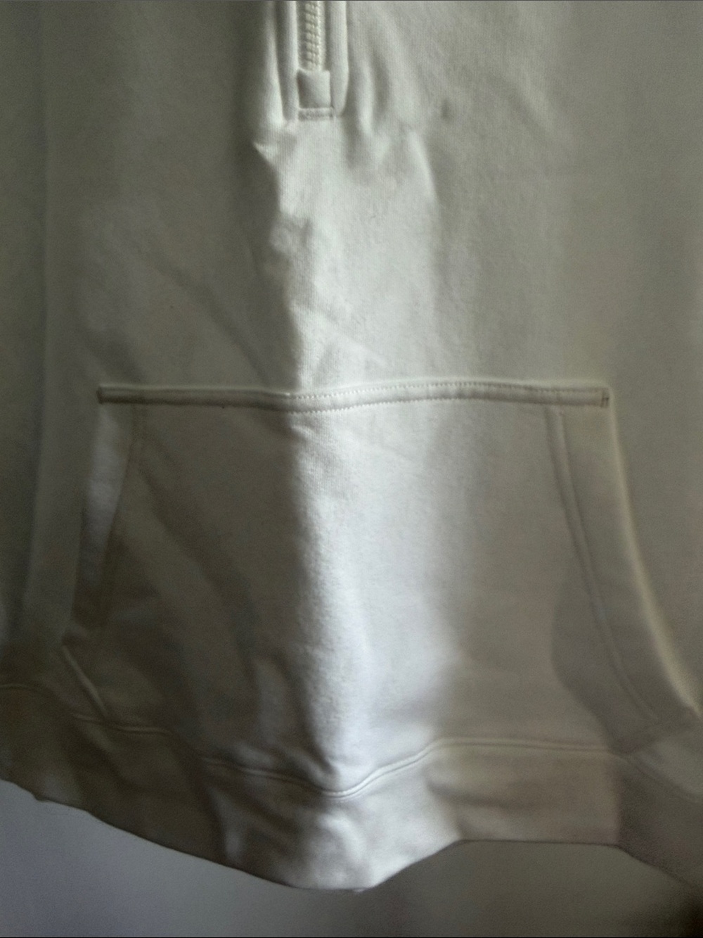 Columbia White Quarter-Zip Fleece Pullover - Picture 5 of 6